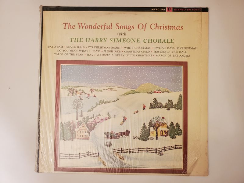 The Harry Simeone Chorale The Wonderful Songs Of Christmas vinyl record